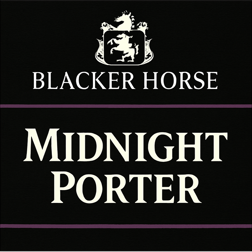 Etiket van Bronckhorster Midnightporter