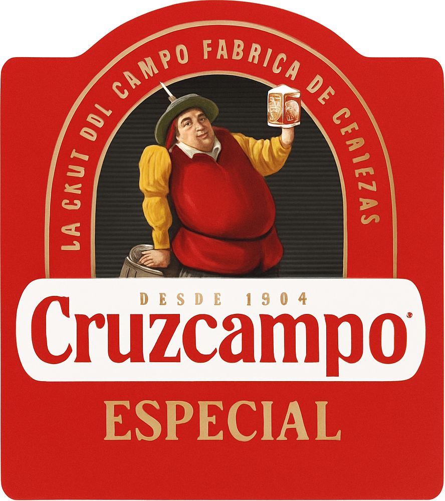 Etiket van Cruzcampo Especial