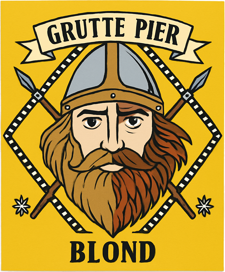 Etiket van Grutte Pier Blond