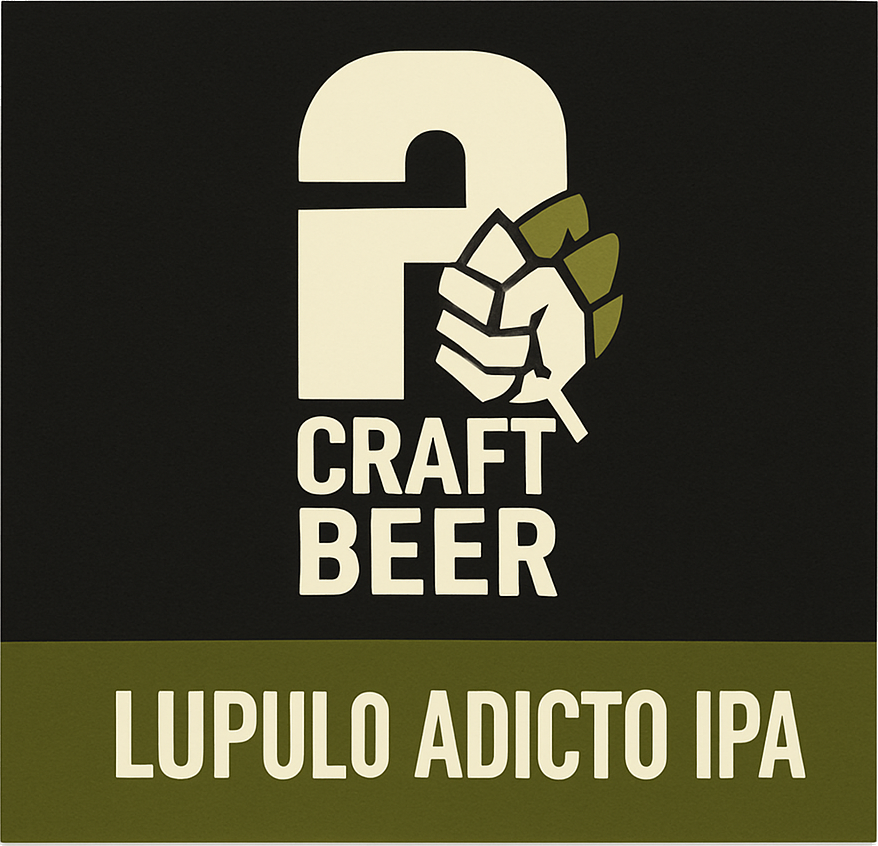Etiket van IF Lupulo Adicto IPA