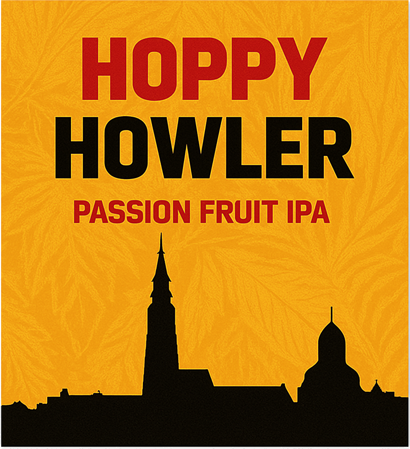 Etiket van Baardaap Hoppy Howler
