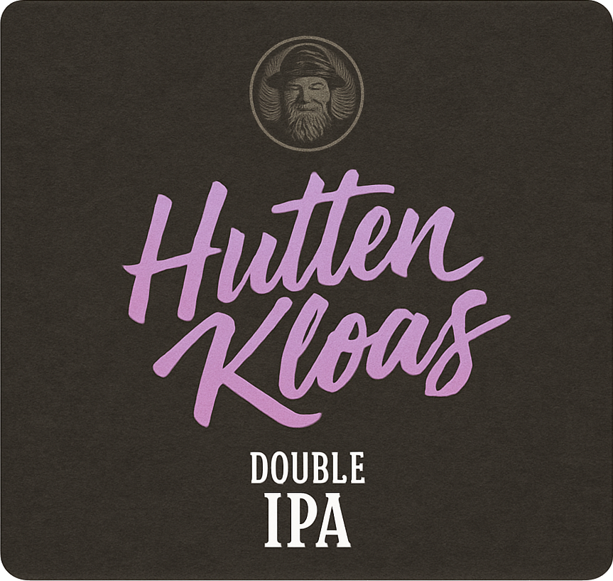 Etiket van Double IPA van Kloas
