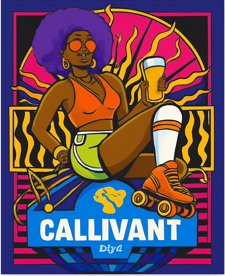 Etiket van Gallivant Disco DIPA