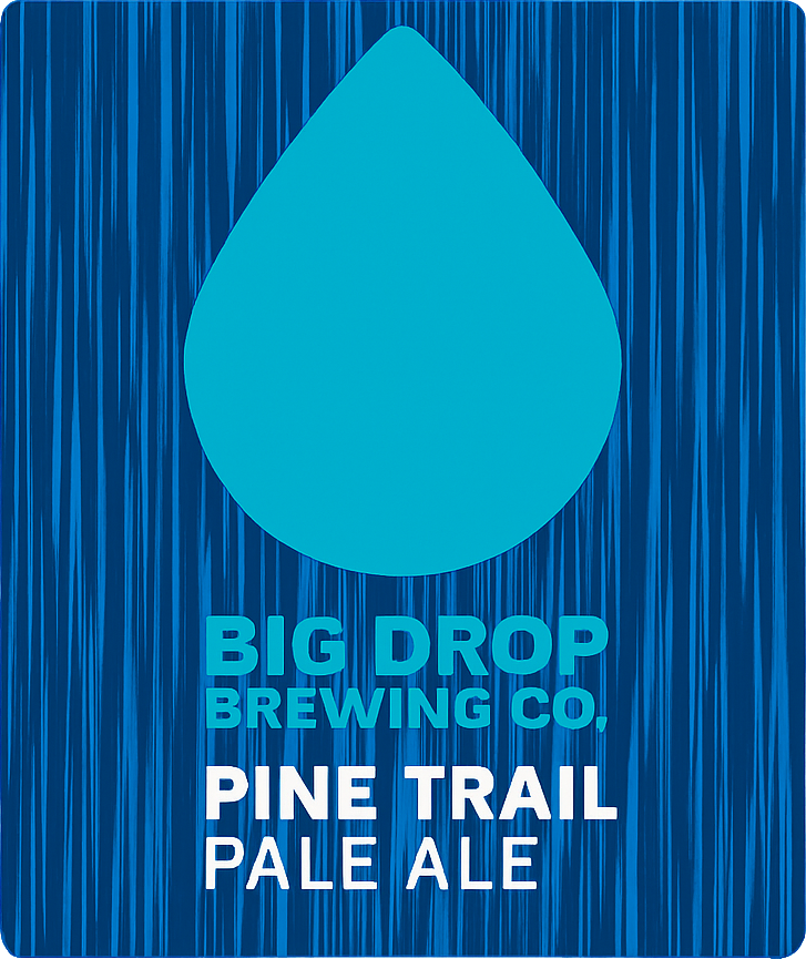 Etiket van Big Drop Pine Trail