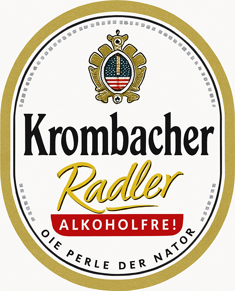 Etiket van Krombacher Radler Alkoholfrei