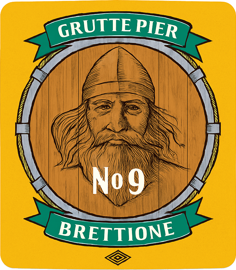 Etiket van Grutte Pier Bretttûne