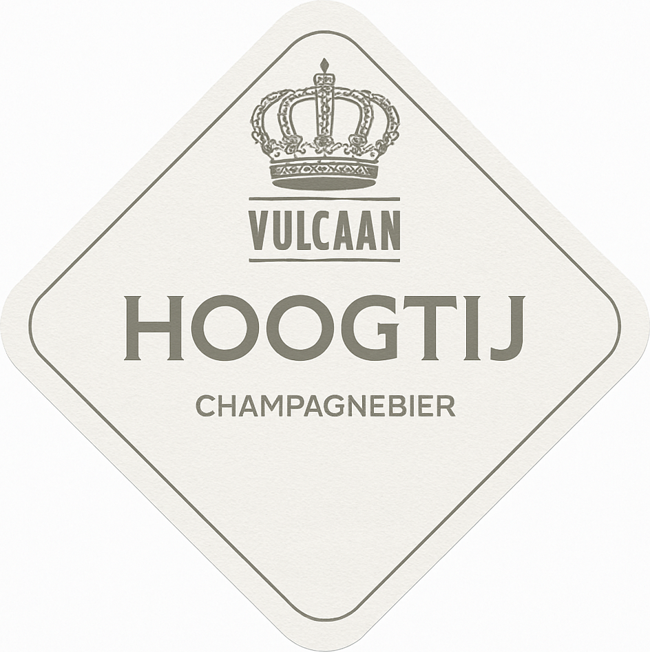 Etiket van Vulcaan Hoogtij