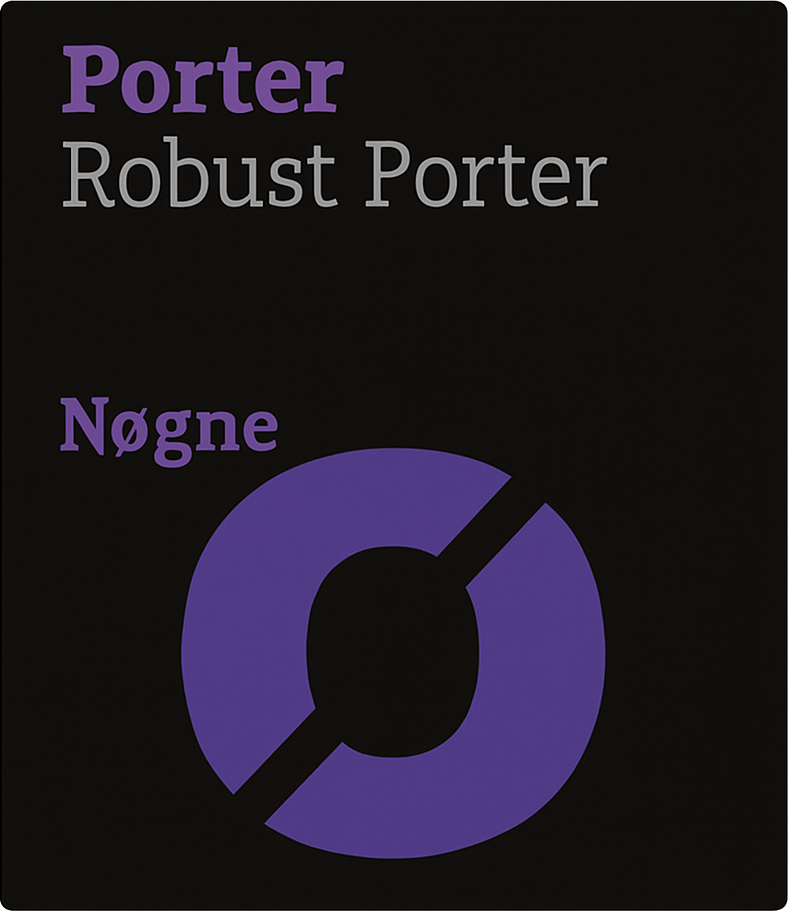 Etiket van Nøgne Ø Porter