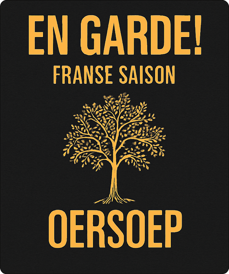 Etiket van Oersoep En Garde