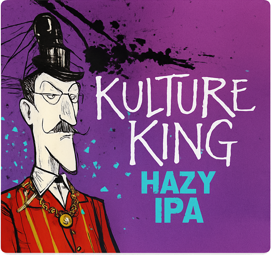 Etiket van Flying Dog Kulture King