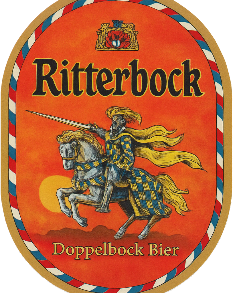 Etiket van Kaltenberg Ritterbock