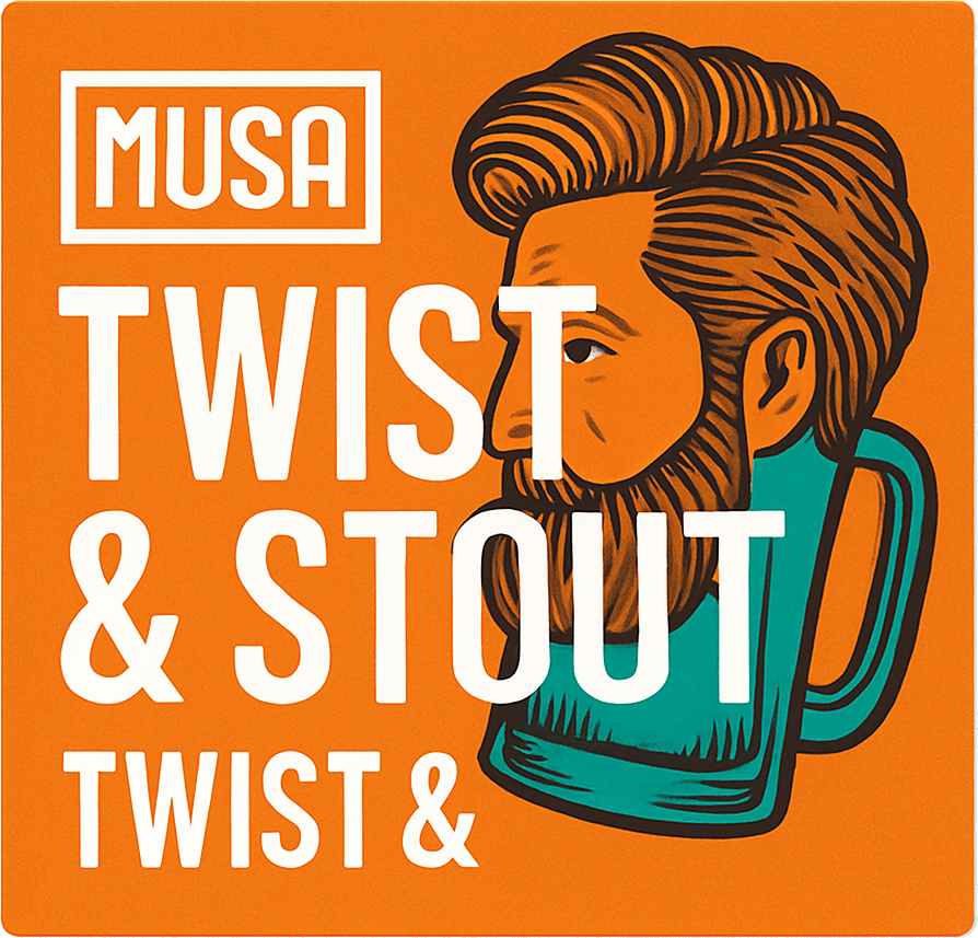 Etiket van Musa Twist & Stout