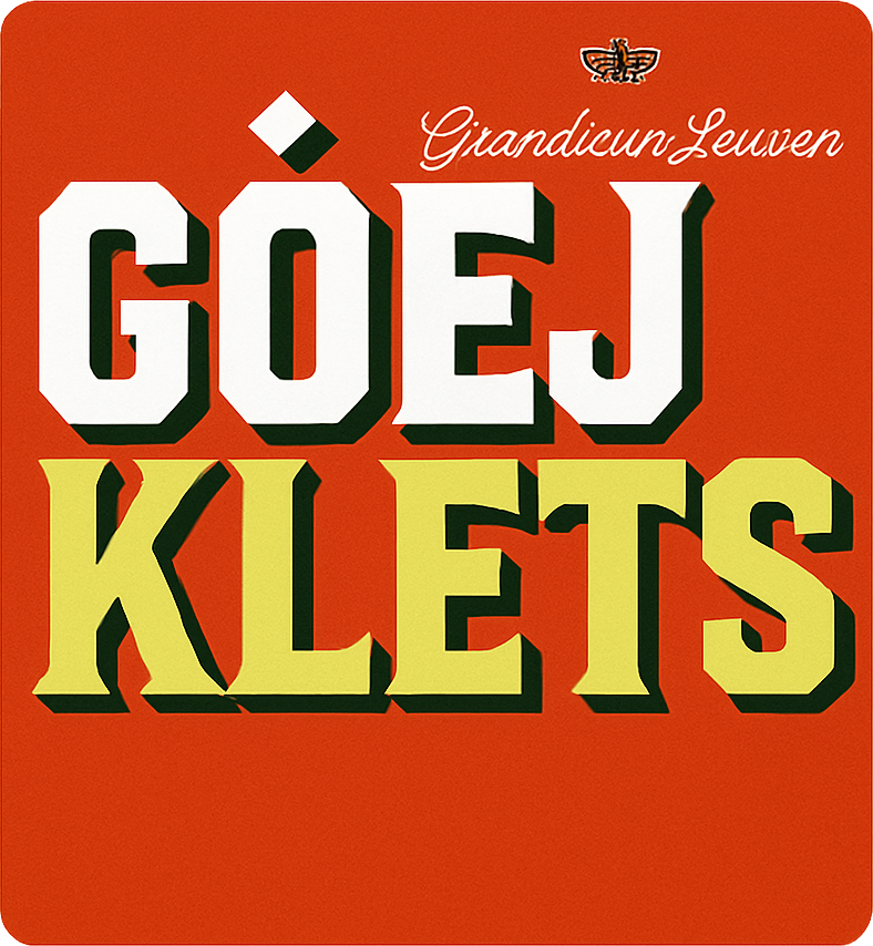 Etiket van KraftBier Goej Klets