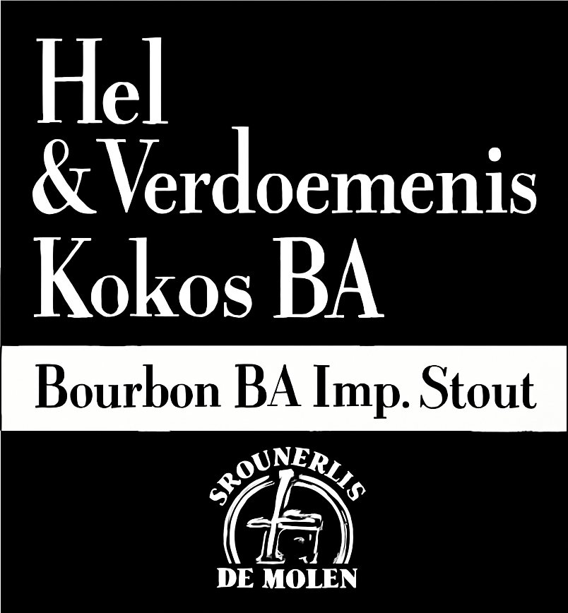 Etiket van Molen Hel & Verdoemenis Kokos BA