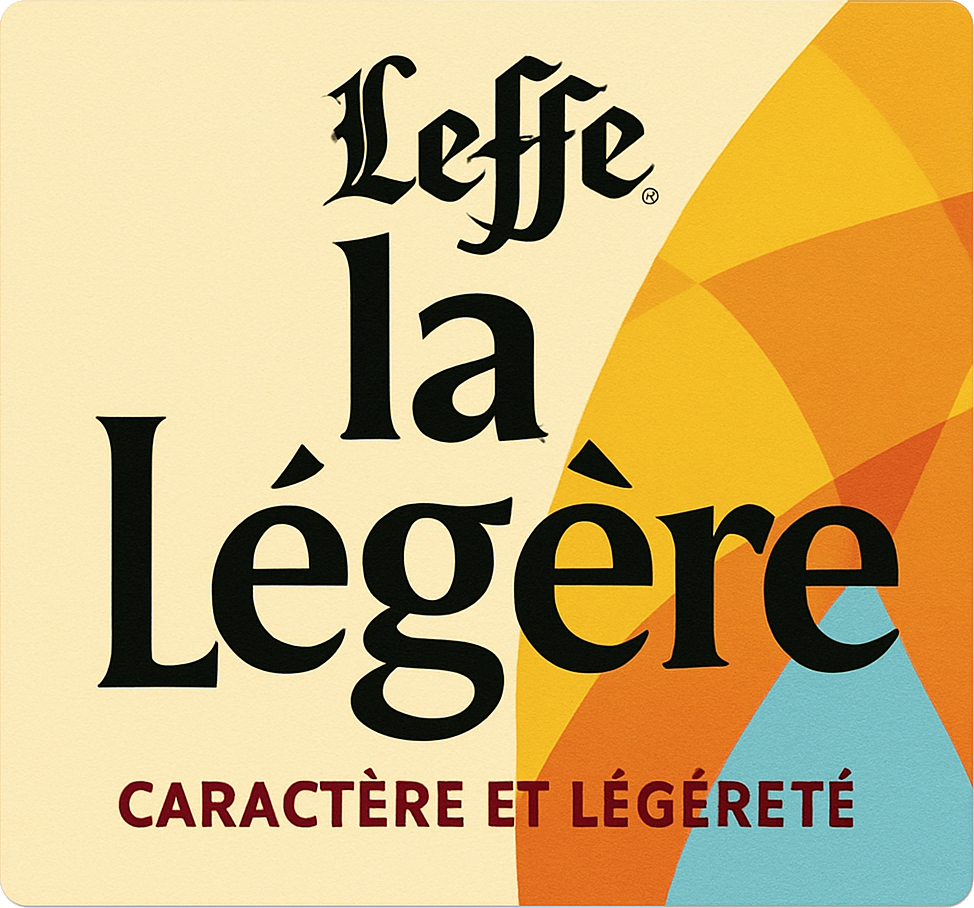 Etiket van Leffe La Légère