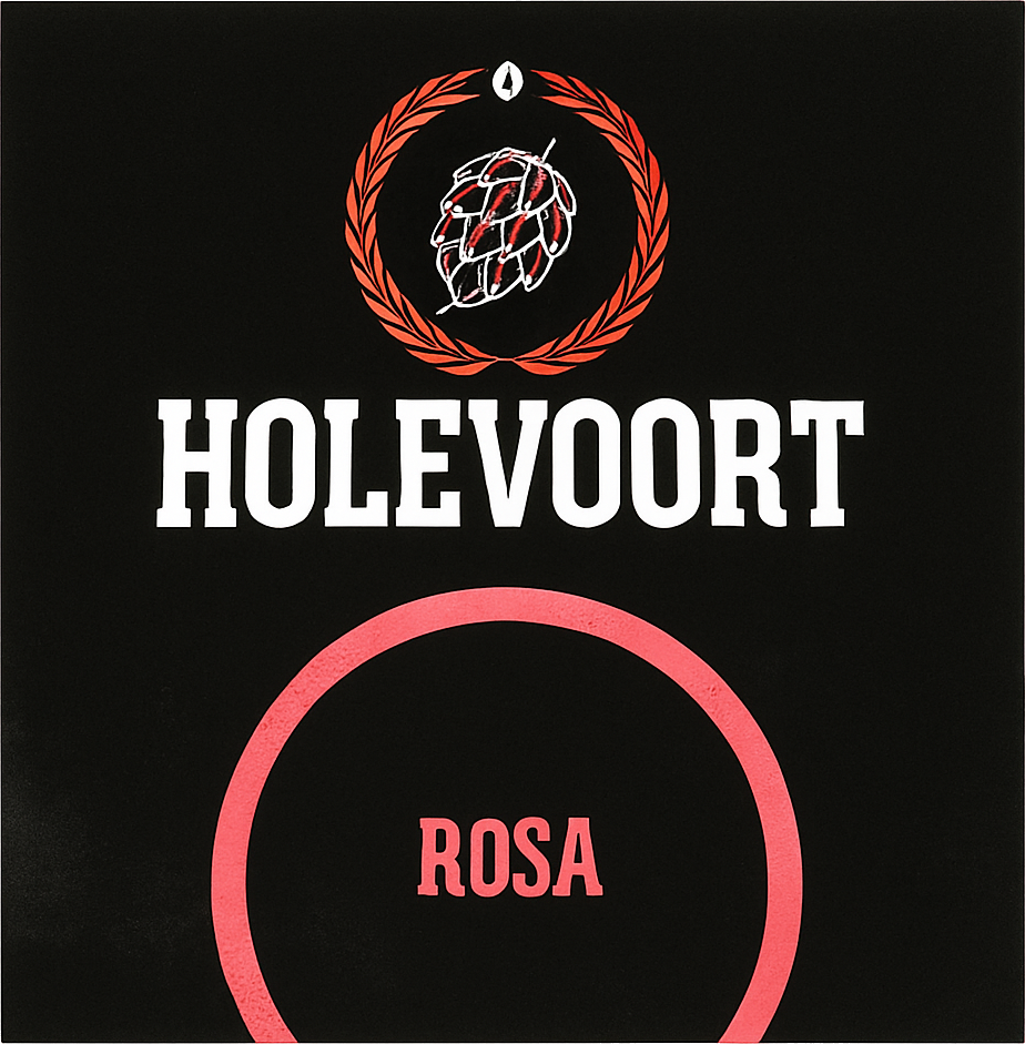Etiket van Holevoort Rosa