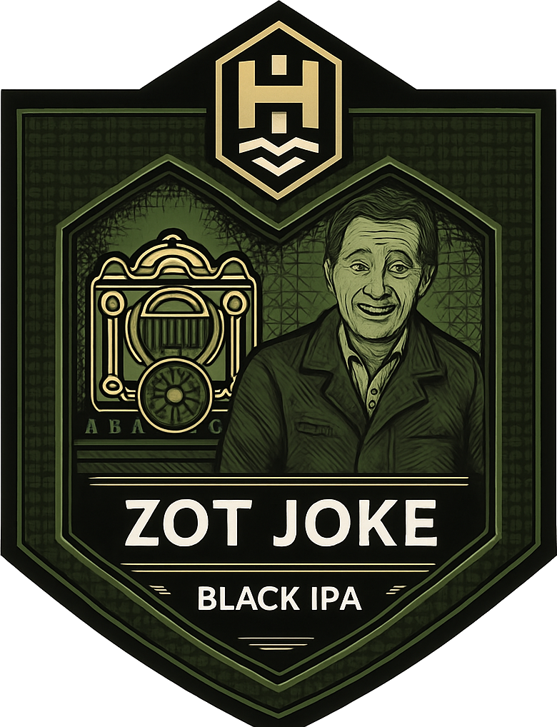 Etiket van 013 Zot Joke