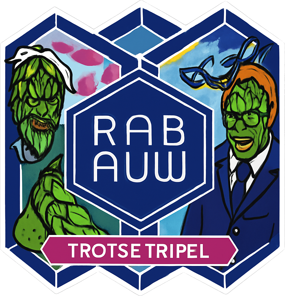 Etiket van Rabauw Trotse Tripel