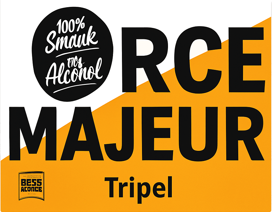 Etiket van Force Majeure Tripel