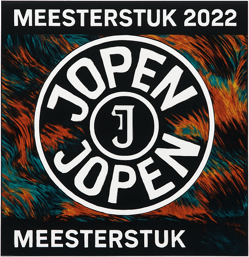 Etiket van Jopen Meesterstuk 2022