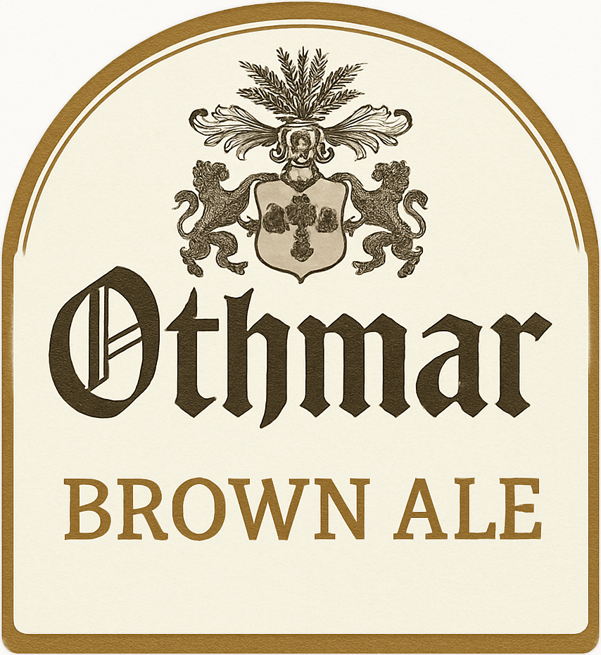 Etiket van Othmar Brown Ale