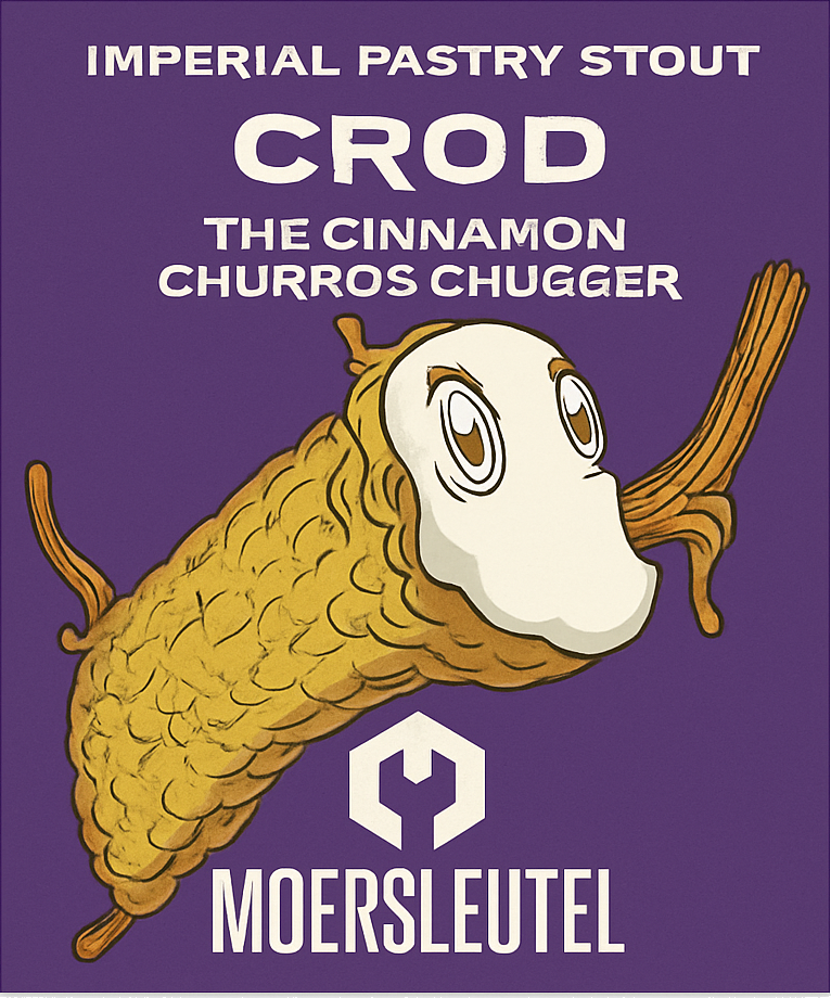 Etiket van Moersleutel Crod