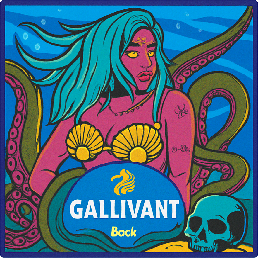 Etiket van Gallivant Bocktopussy