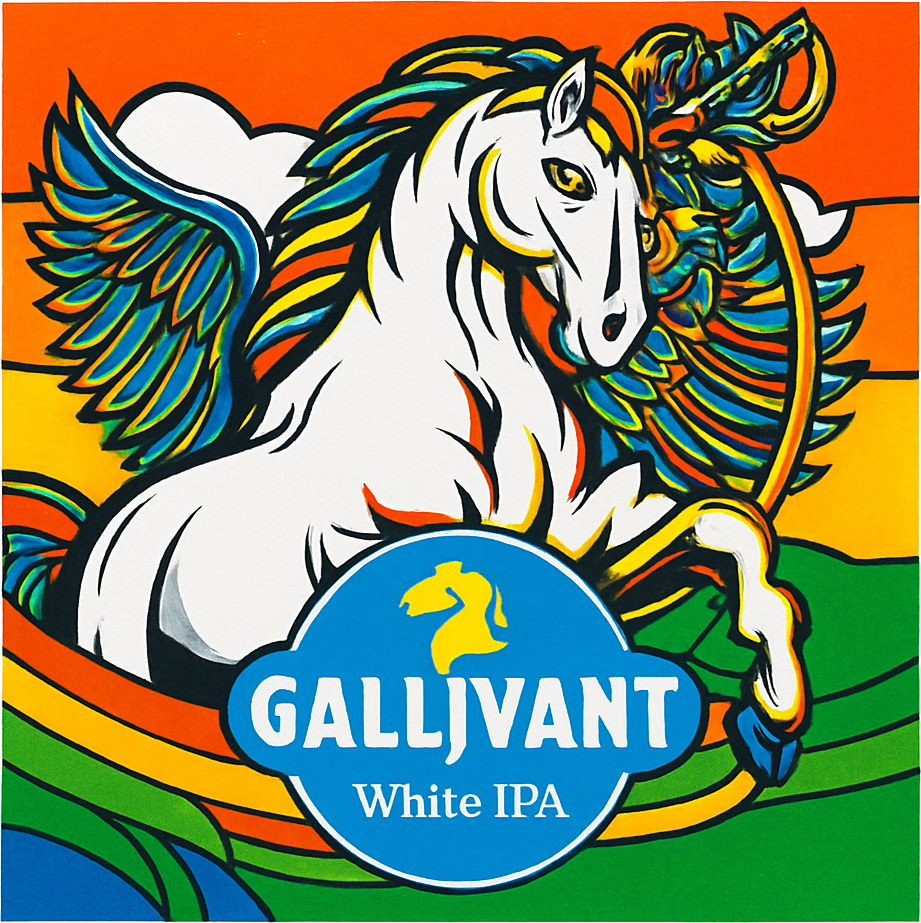 Etiket van Gallivant Horny Hops