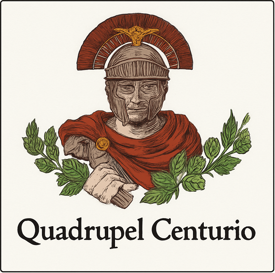 Etiket van Rodanum Quadrupel Centurio