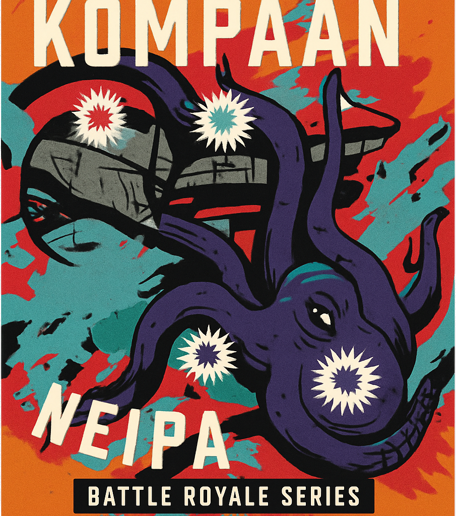 Etiket van Kompaan Battle Royale #7 - DDH Double NEIPA