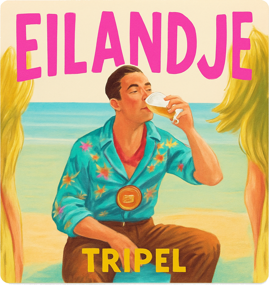 Etiket van Eilandje IPA