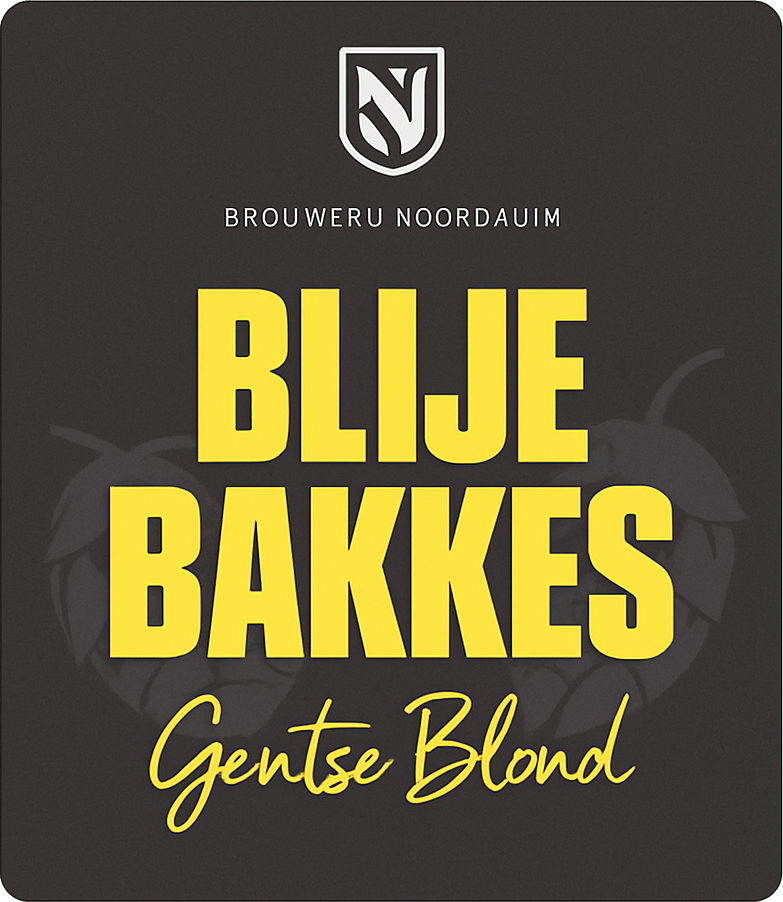 Etiket van Nicolaas Blije Bakkes