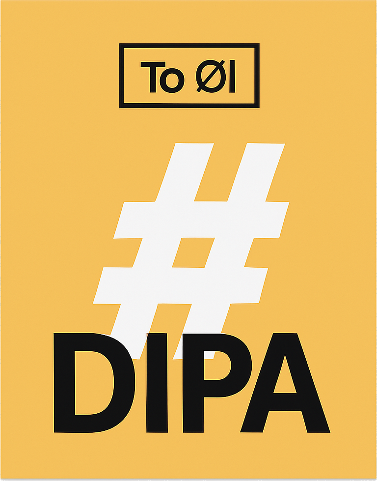 Etiket van To Øl #DIPA
