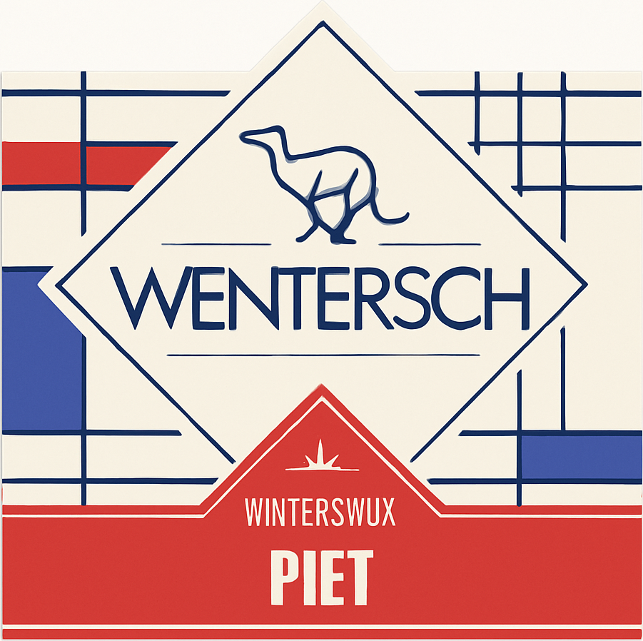 Etiket van Wentersch Piet