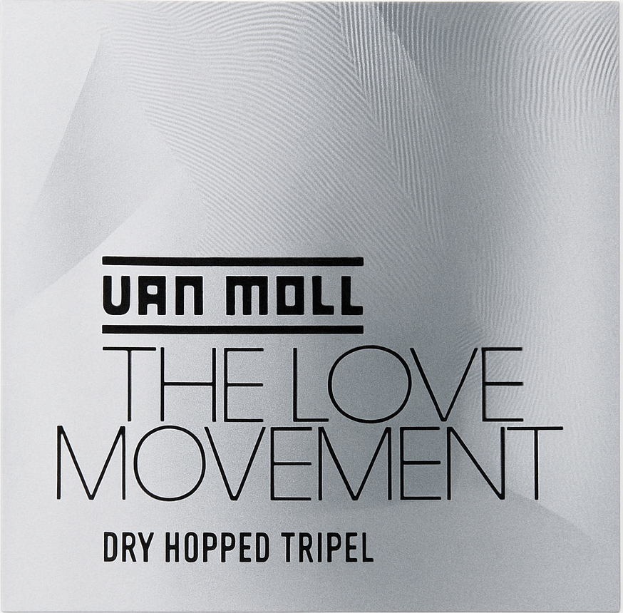 Etiket van Van Moll The Love Movement