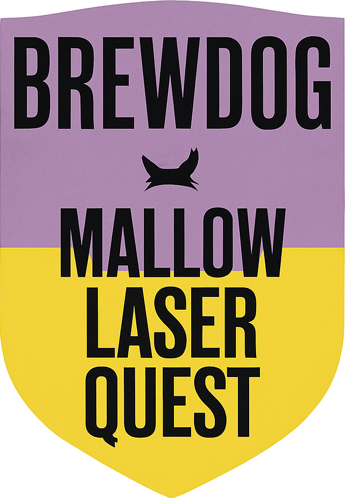 Etiket van BrewDog Mallow Laser Quest