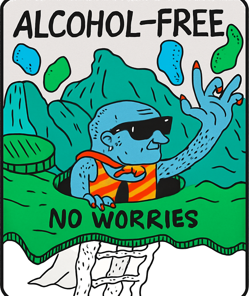 Etiket van Lervig No Worries