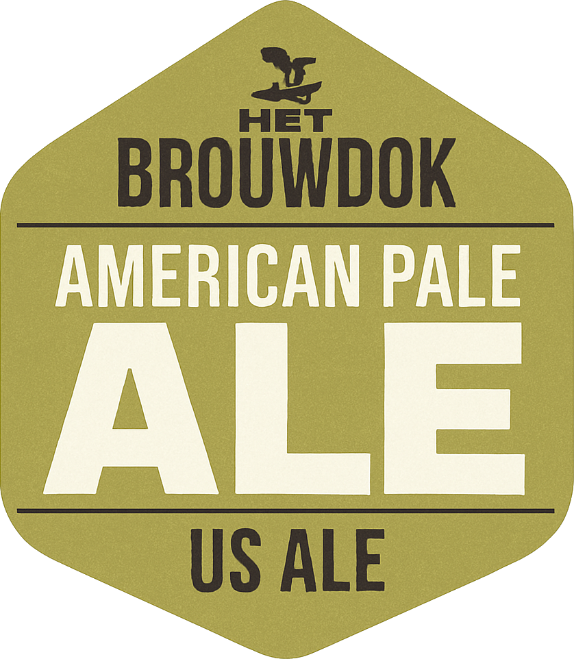 Etiket van Het Brouwdok Us Ale
