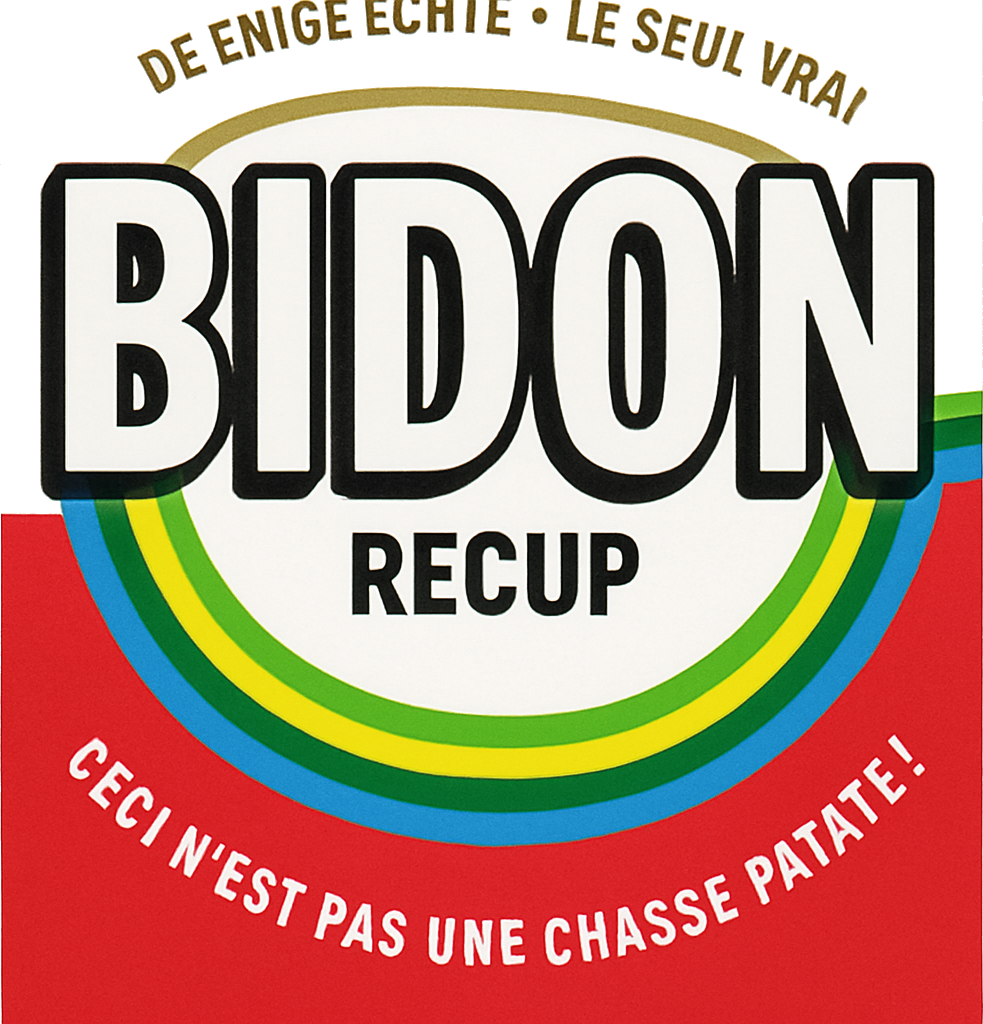 Etiket van Broeder Jacob Bidon Recup 0.3%