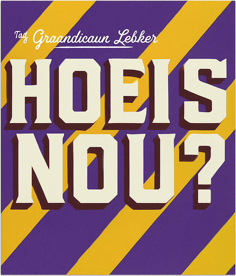 Etiket van Kraftbier Hoeist Nou?