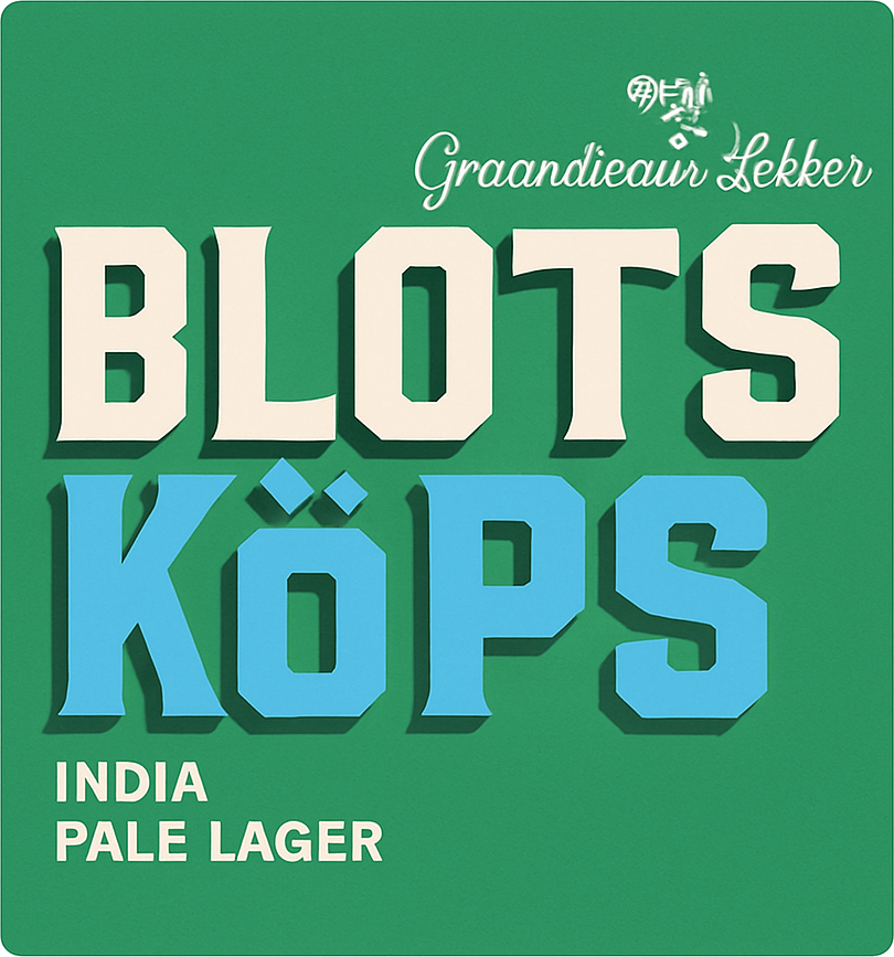 Etiket van Kraftbier Blotskòps