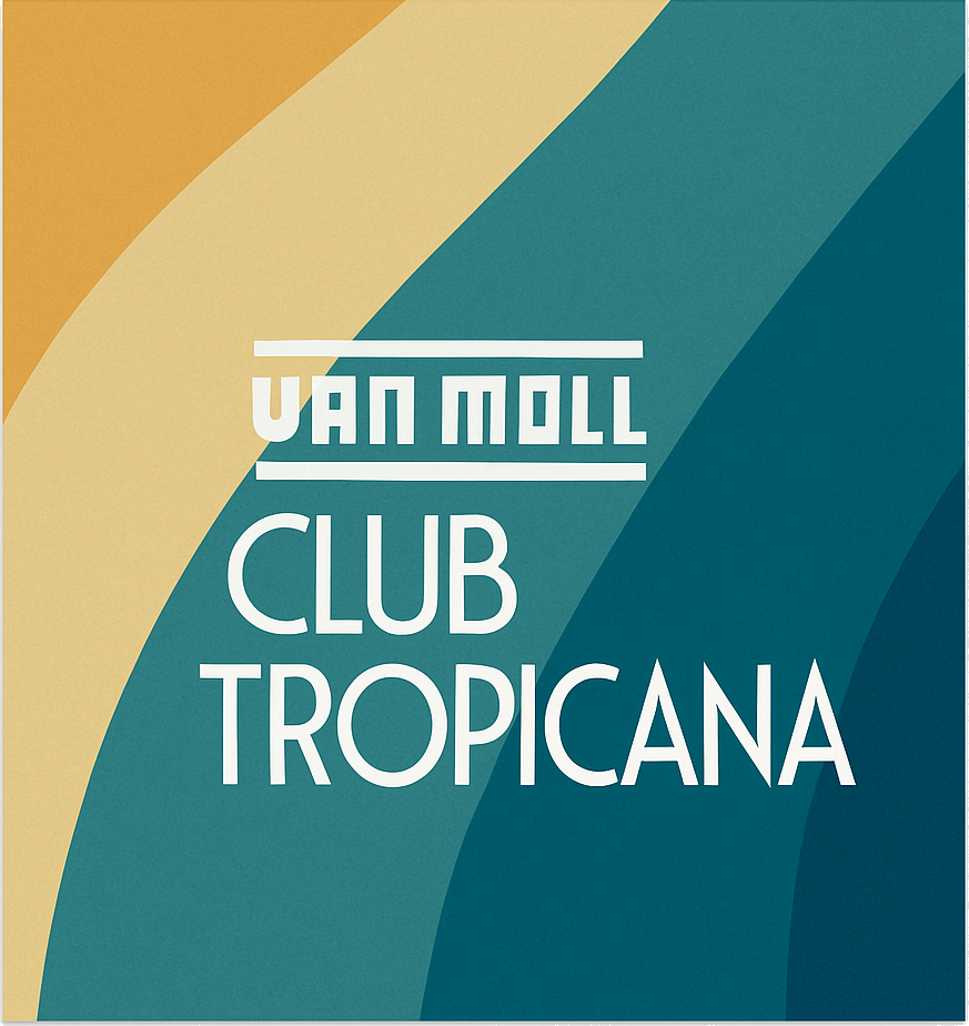 Etiket van Van Moll Club Tropicana