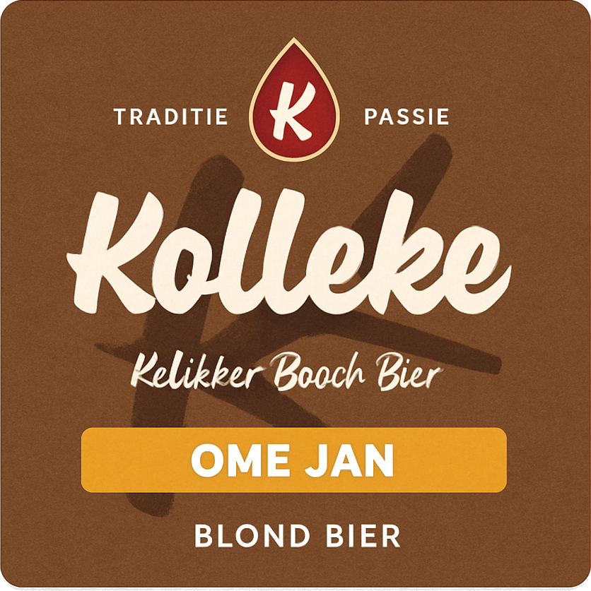 Etiket van Kolleke Ome Jan