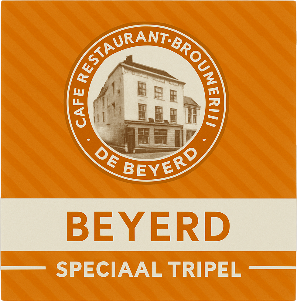 Etiket van Beyerd Speciaal Tripel