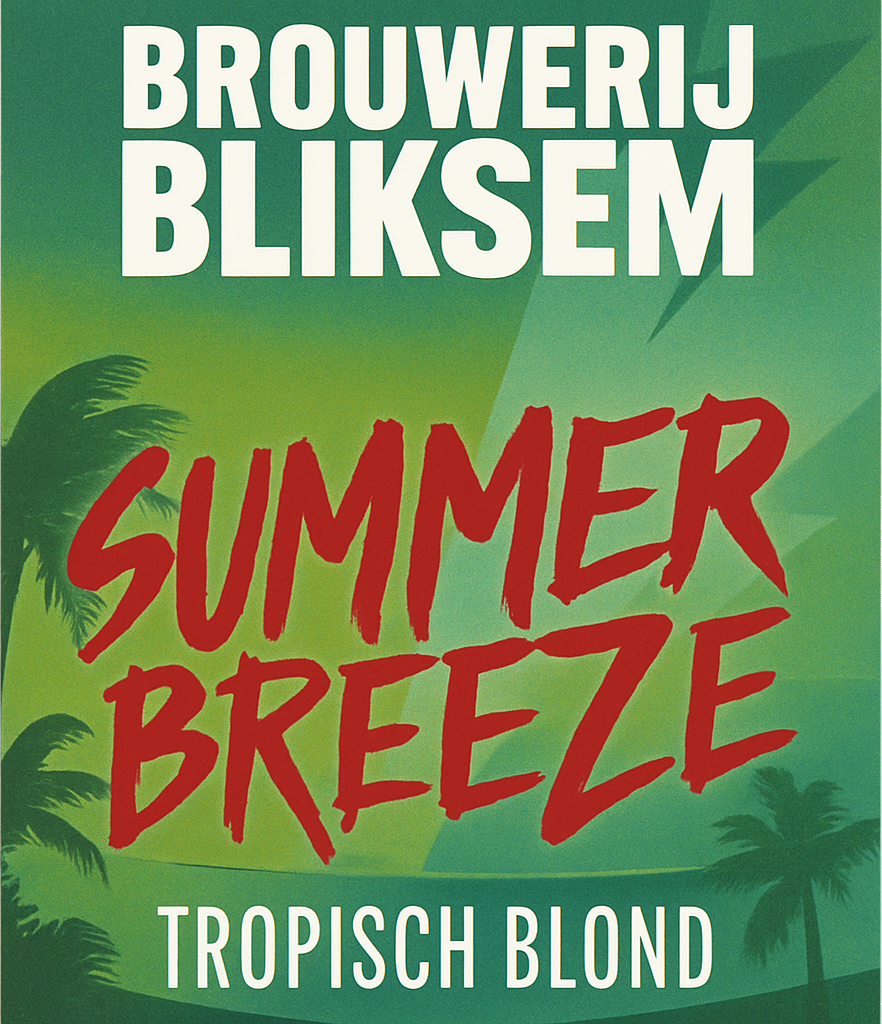 Etiket van Bliksem Summer Breeze