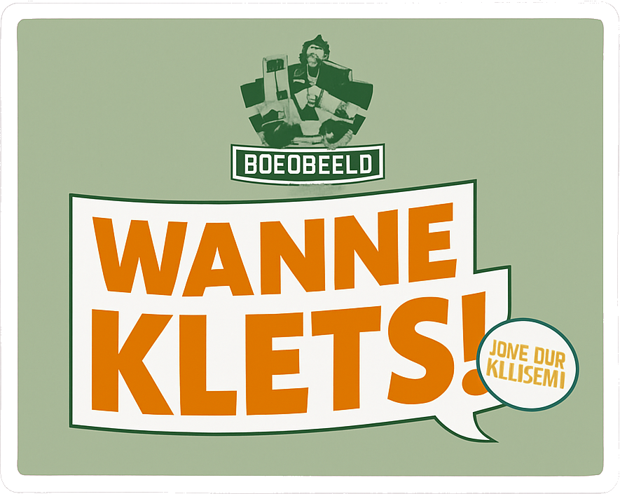Etiket van Boegbeeld Wanne Klets