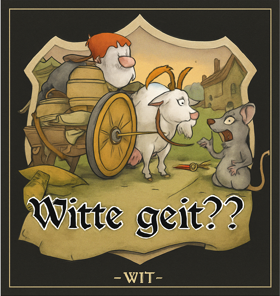Etiket van St. Joris Witte Geit??
