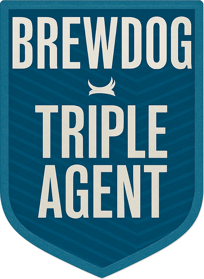 Etiket van BrewDog Triple Agent