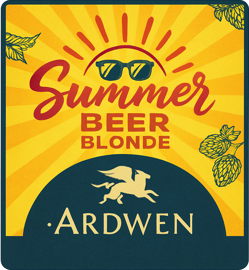 Etiket van Ardwen Summer Blonde