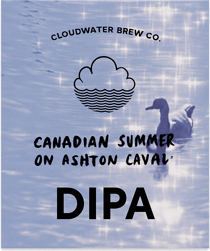 Etiket van Cloudwater Canadian Summer on Ashton Canal